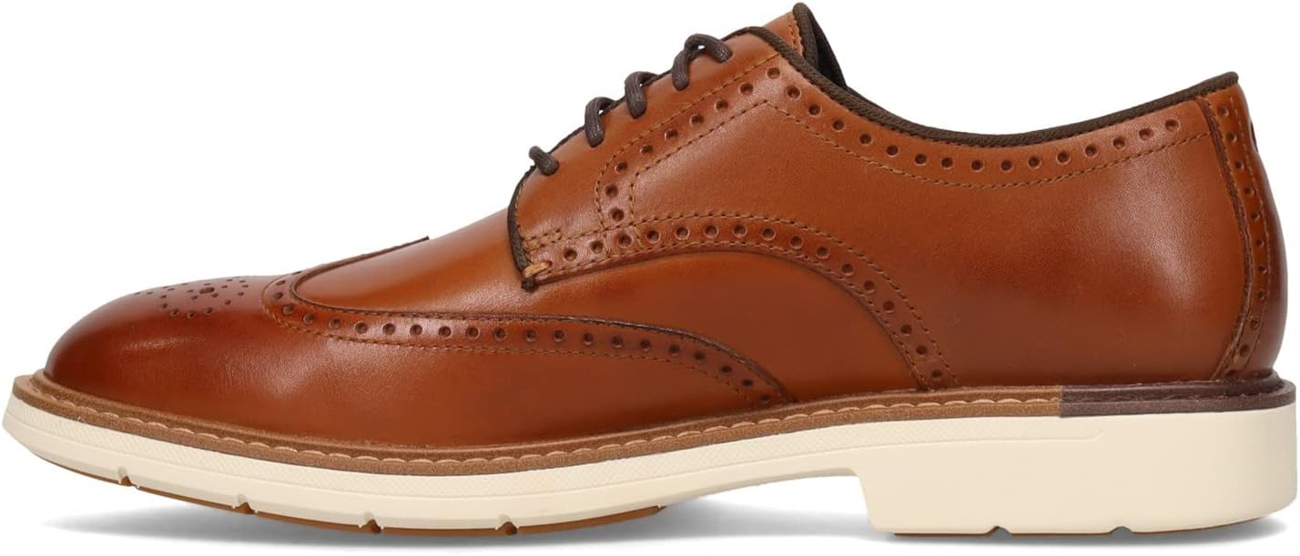 Мужские туфли Cole Haan - любимые броги, коричневый — фото 4