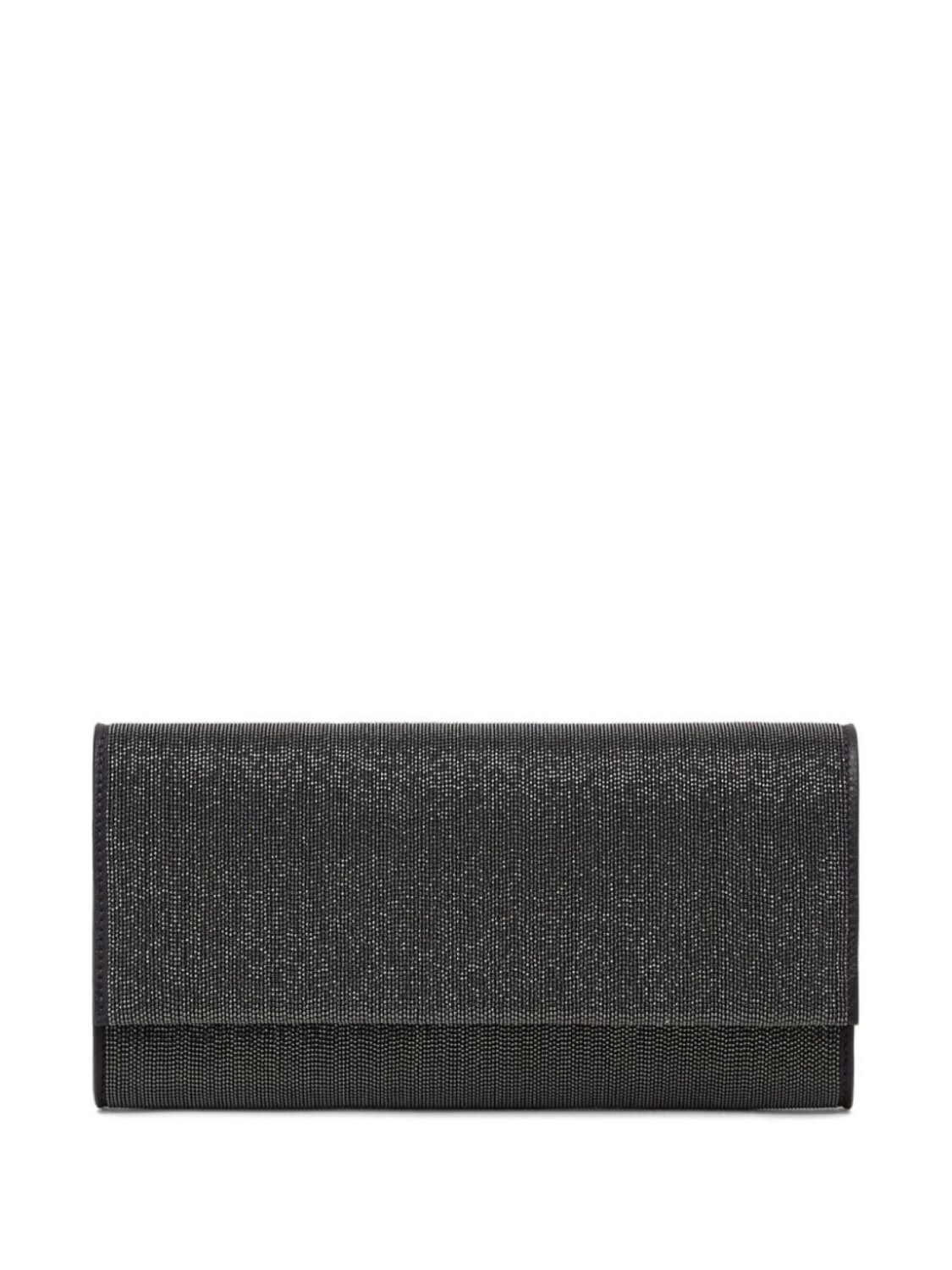 

Brunello Cucinelli клатч Precious Monili с цепочкой, серый