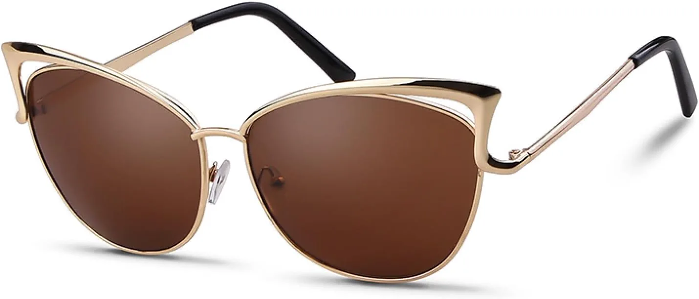 

Солнцезащитные очки «кошачий глаз» для женщин, винтажные солнцезащитные очки с градиентным зеркальным покрытием, модные очки Eyeglasees UV400 SZVVBKK, 10