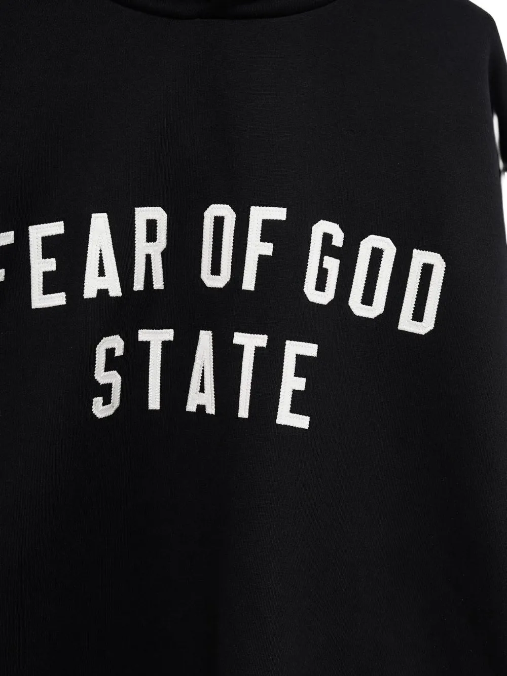 Толстовка с логотипом FEAR OF GOD ESSENTIALS, черный — фото 3