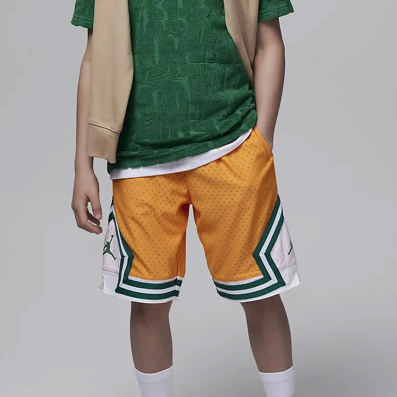 Nike Детские шорты Kids' Orange Peel Yellow — фото 4