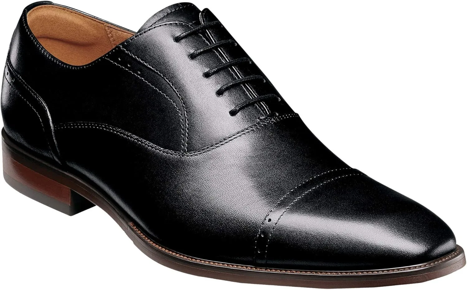 Мужские туфли Florsheim Sorrento с перфорированными носками, черный