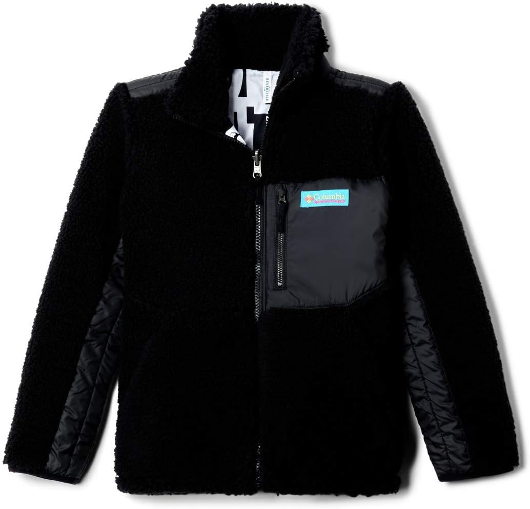 

Двусторонняя куртка Columbia Boys Archer Ridge с застежкой-молнией по всей длине, Black