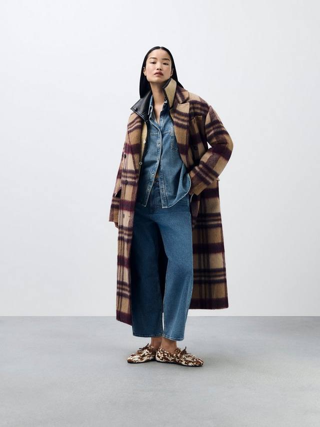 

Прямые джинсы расслабленного кроя John Lewis, Mid Blue