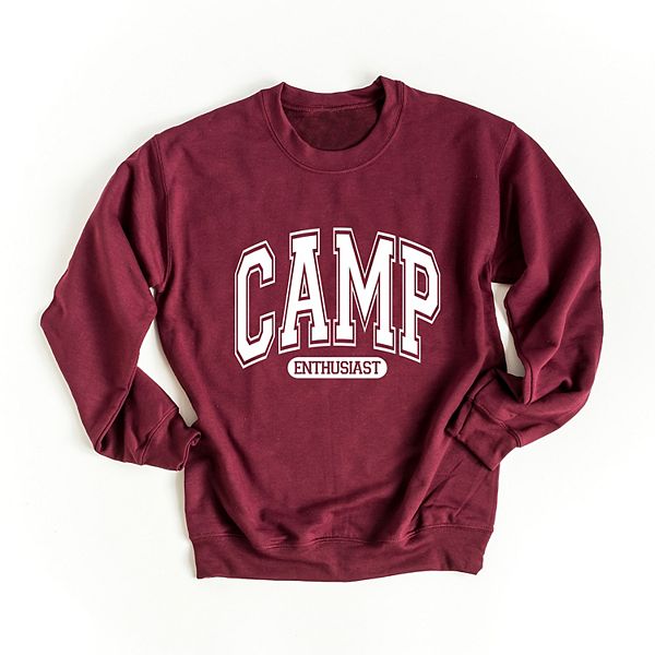 

Футболка Camp enthusiast для женщин Simply Sage Market, Maroon