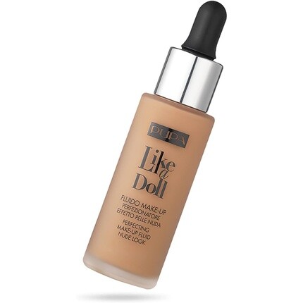 

Pupa Milano Like A Doll Perfecting Make-Up Foundation Nude Look Foundation SPF 15 040 Средний Бежевый 1,01 унции