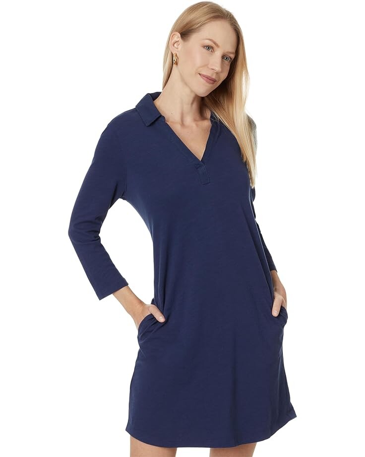 

Платье Tommy Bahama Ashby Isles Jersey Dress, цвет Island Navy