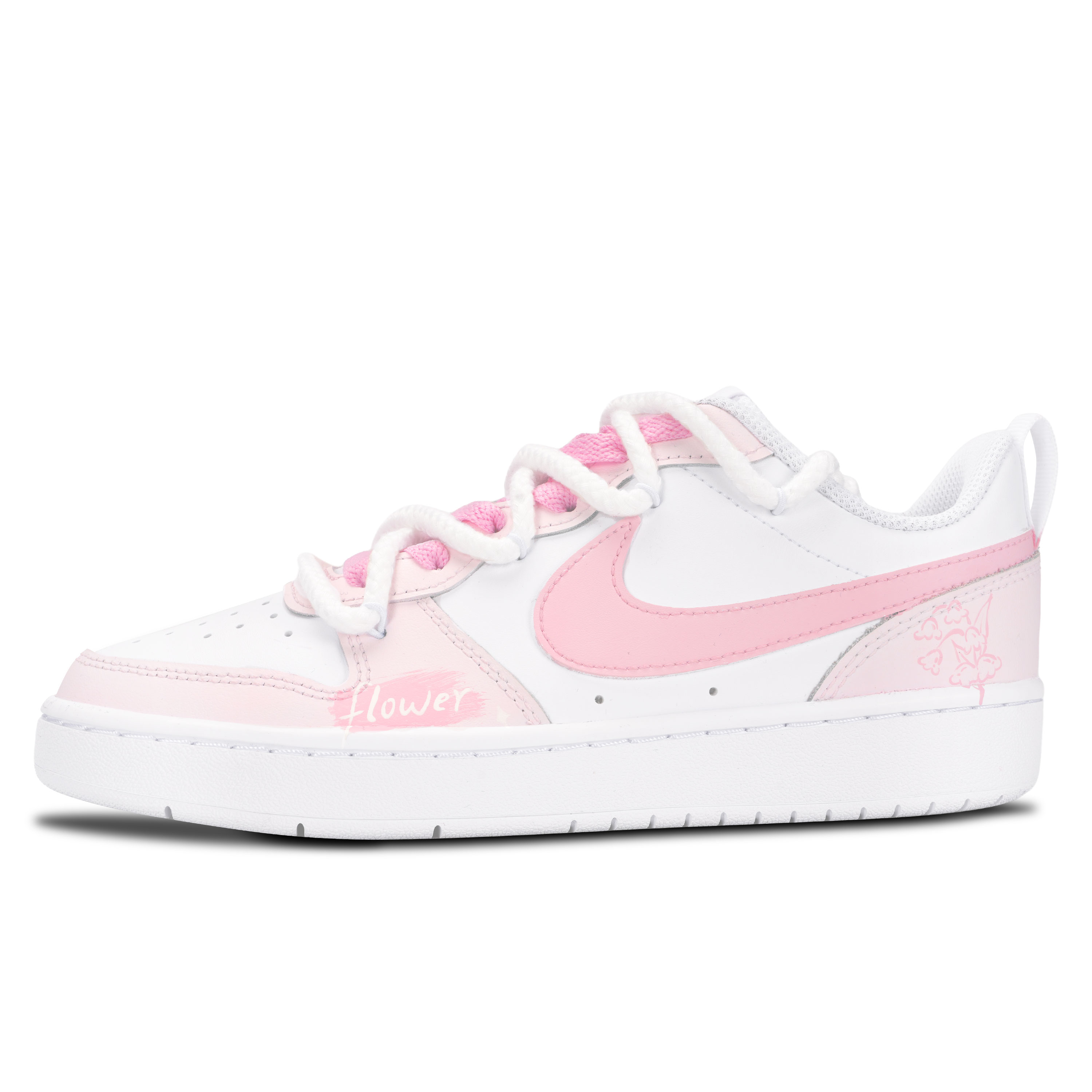 

Детские кроссовки для скейтбординга Court Borough Bluebell с противоскользящим покрытием, износостойкие, низкие, для подростков Nike, розовый