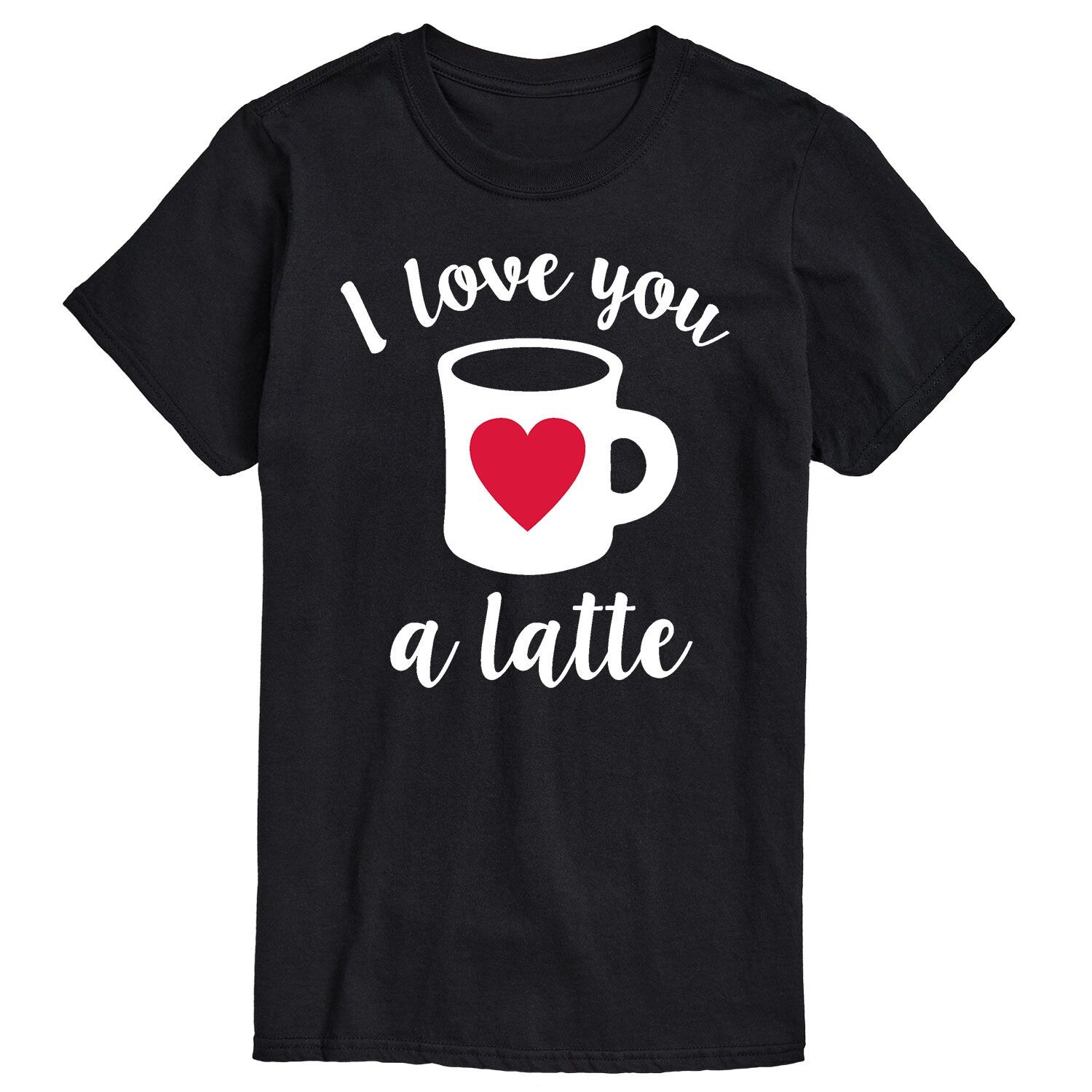 

Мужская футболка Love You A Latte Licensed Character
