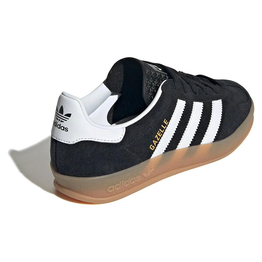 Детские кроссовки adidas Originals Gazelle Indoor, черный — фото 2