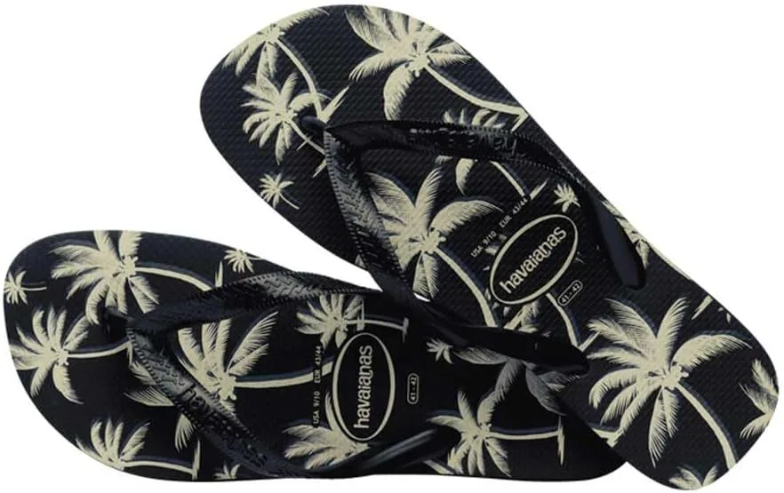 Мужские шлепанцы Havaianas Aloha, белый/черный — фото 4