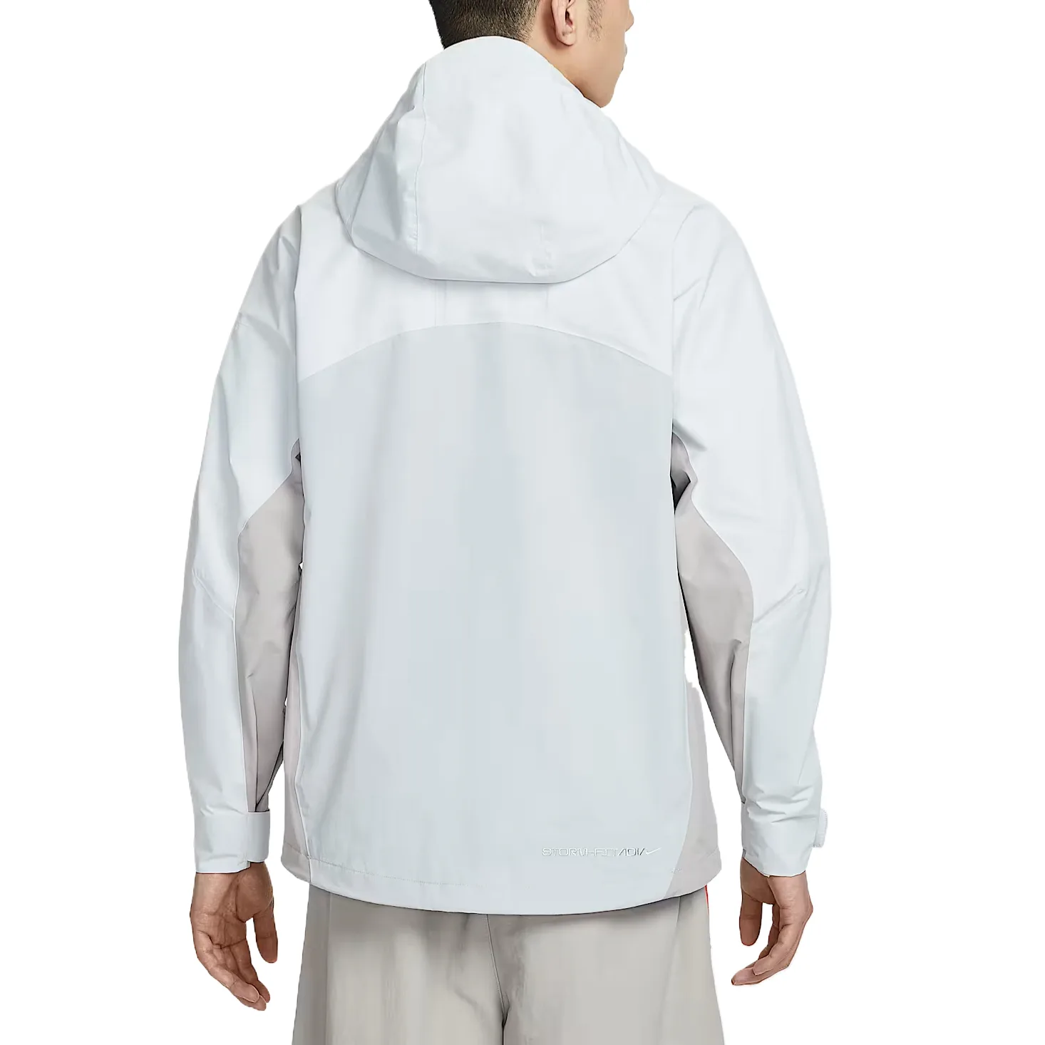 Куртка мужская ветровка непромокаемая и ветрозащитная ACG STORM FIT ADV Nike, Dust Photon/University Gray/Mountain White — фото 3