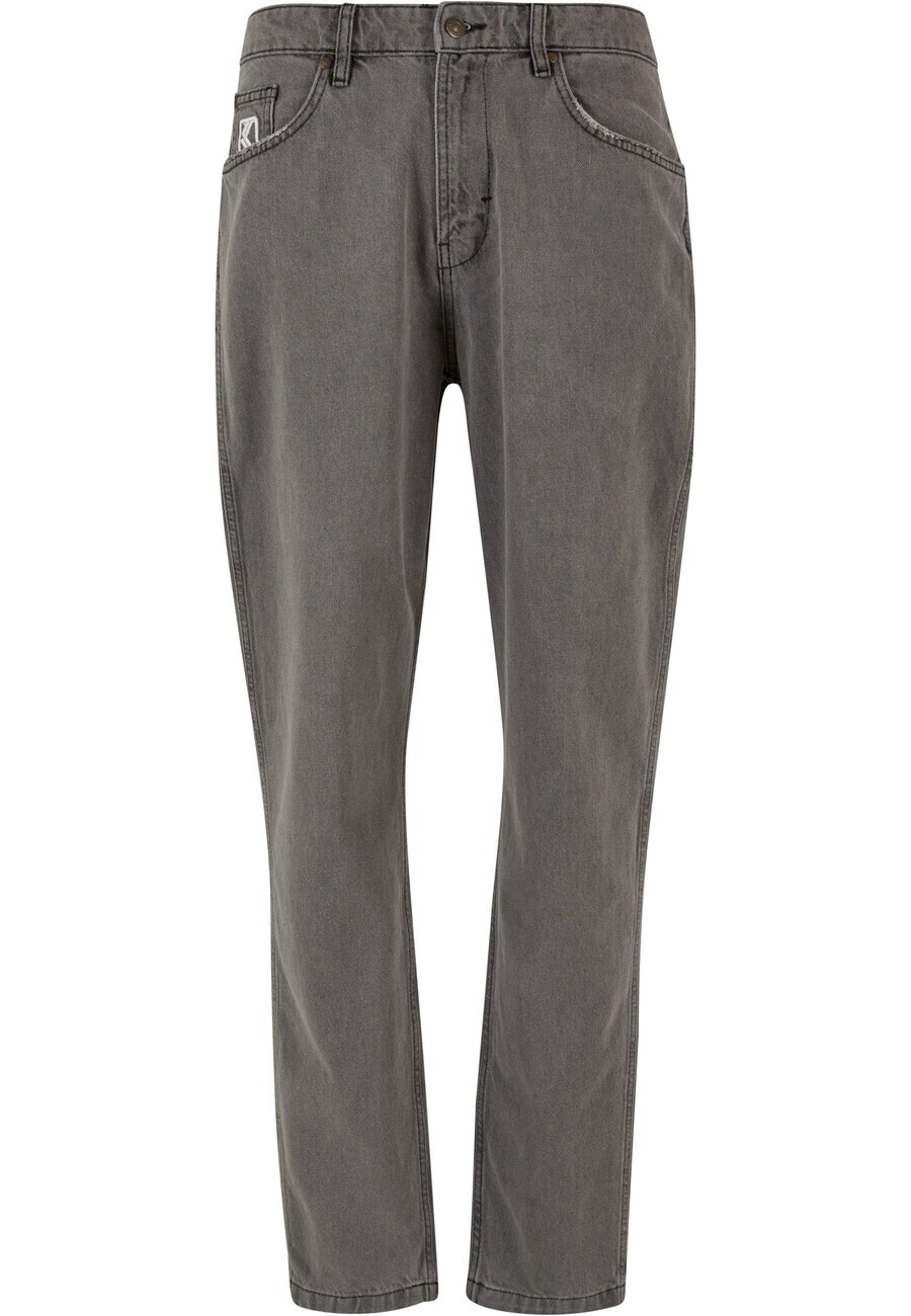 

Джинсы Karl Kani Regular Jeans, серый деним