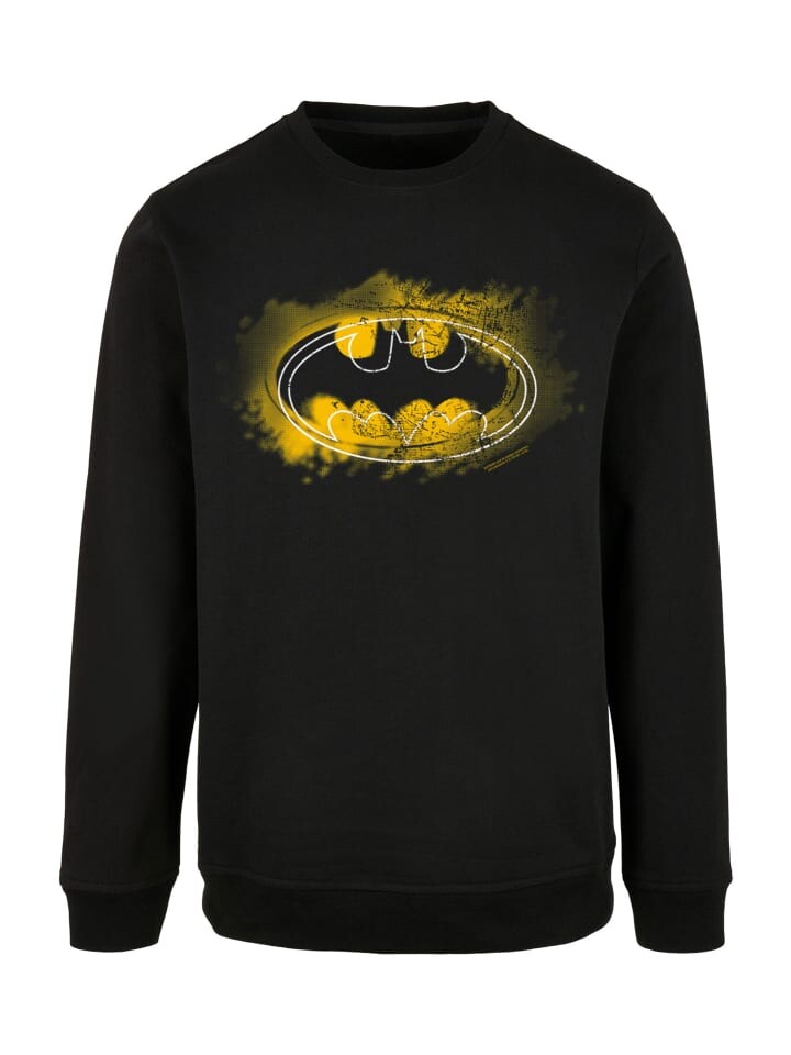 

Пуловер F4NT4STIC Sweatshirt Batman Spray Logo, черный