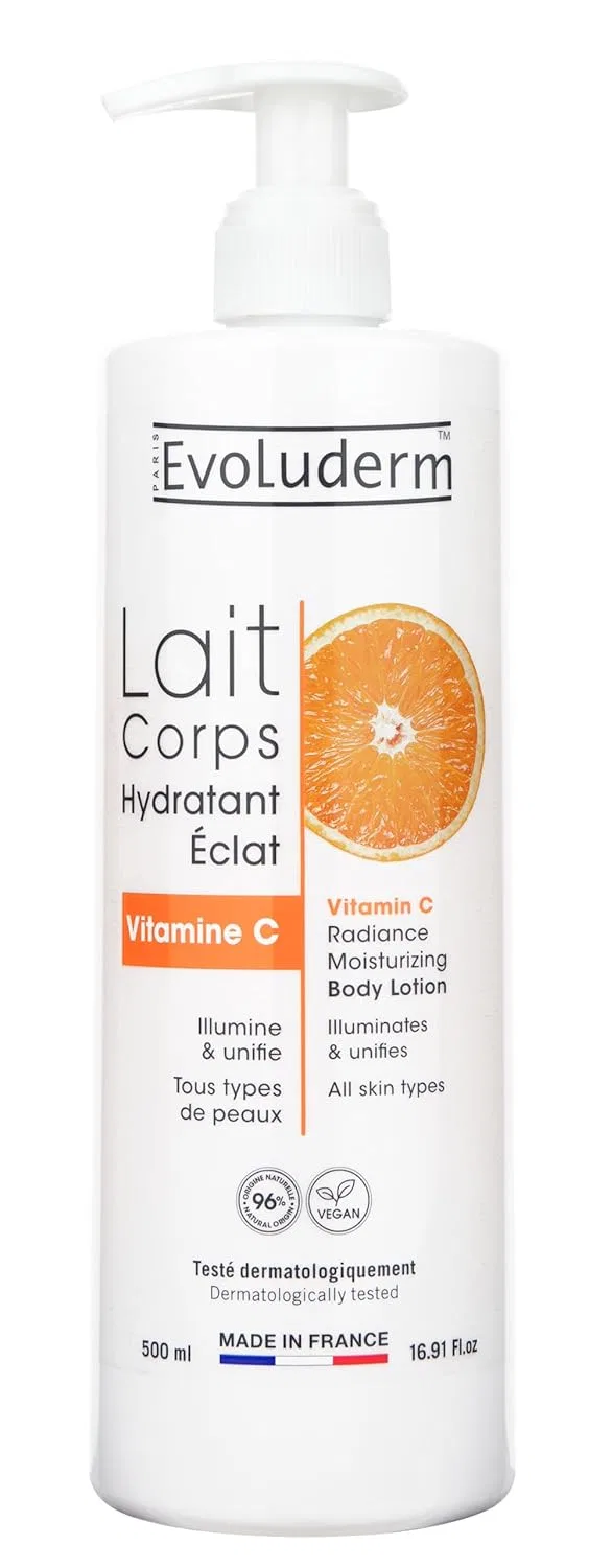 Увлажняющее молочко для тела «Radiant Vitamin C» от EVOLUDERM, 500 мл Evoluderm