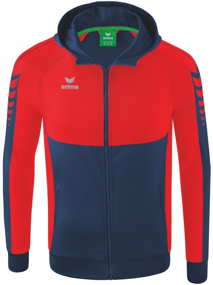 

Спортивная куртка Six Wings Trainingsjacke Mit Kapuze erima, синий