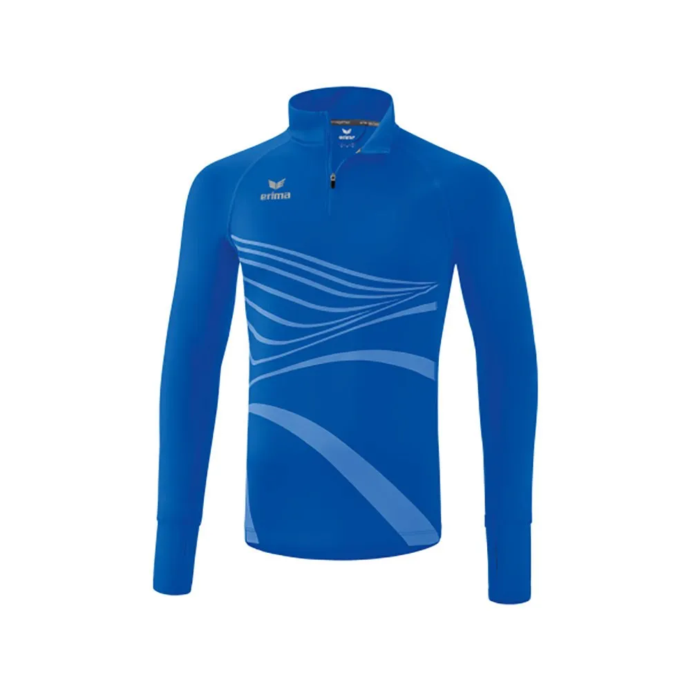 

Лонгслив Erima Racing half zip, синий