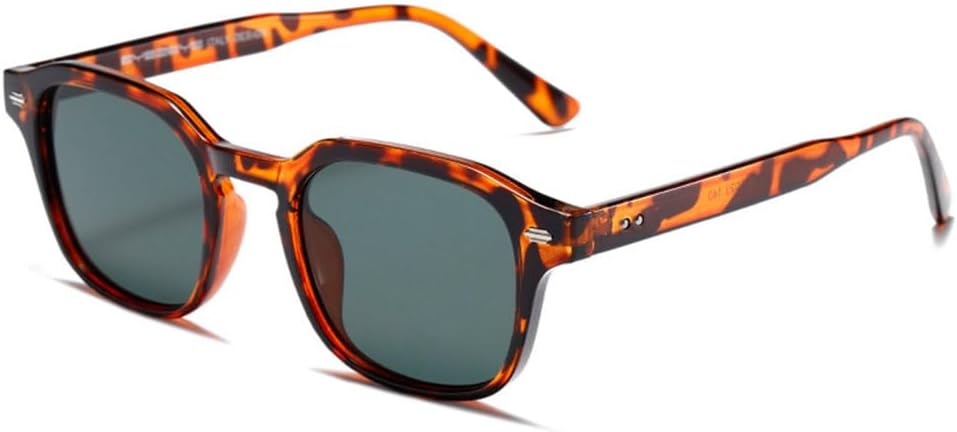 

Солнцезащитные очки MUTYNE в классической квадратной оправе для женщин, винтажные, роскошные, круглые, для мужчин, модные, с заклепками, в ретро-стиле, для вождения, C2