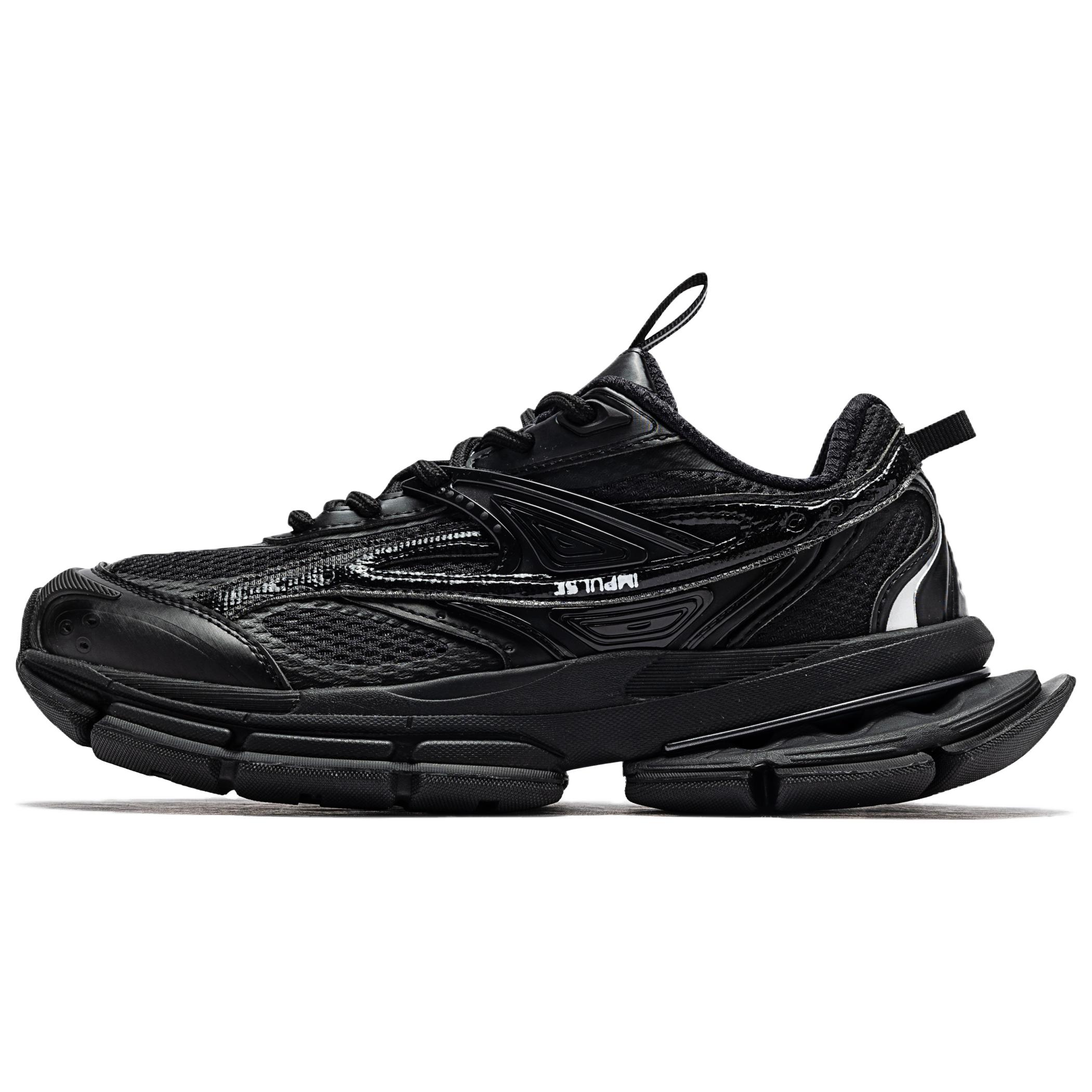 

ANTA SNEAKERVERSE Износостойкие дышащие низкие повседневные туфли, мужские, черные