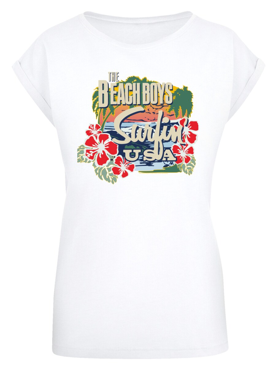 

Рубашка F4NT4STIC The Beach Boys Musik Band Tropical, белый
