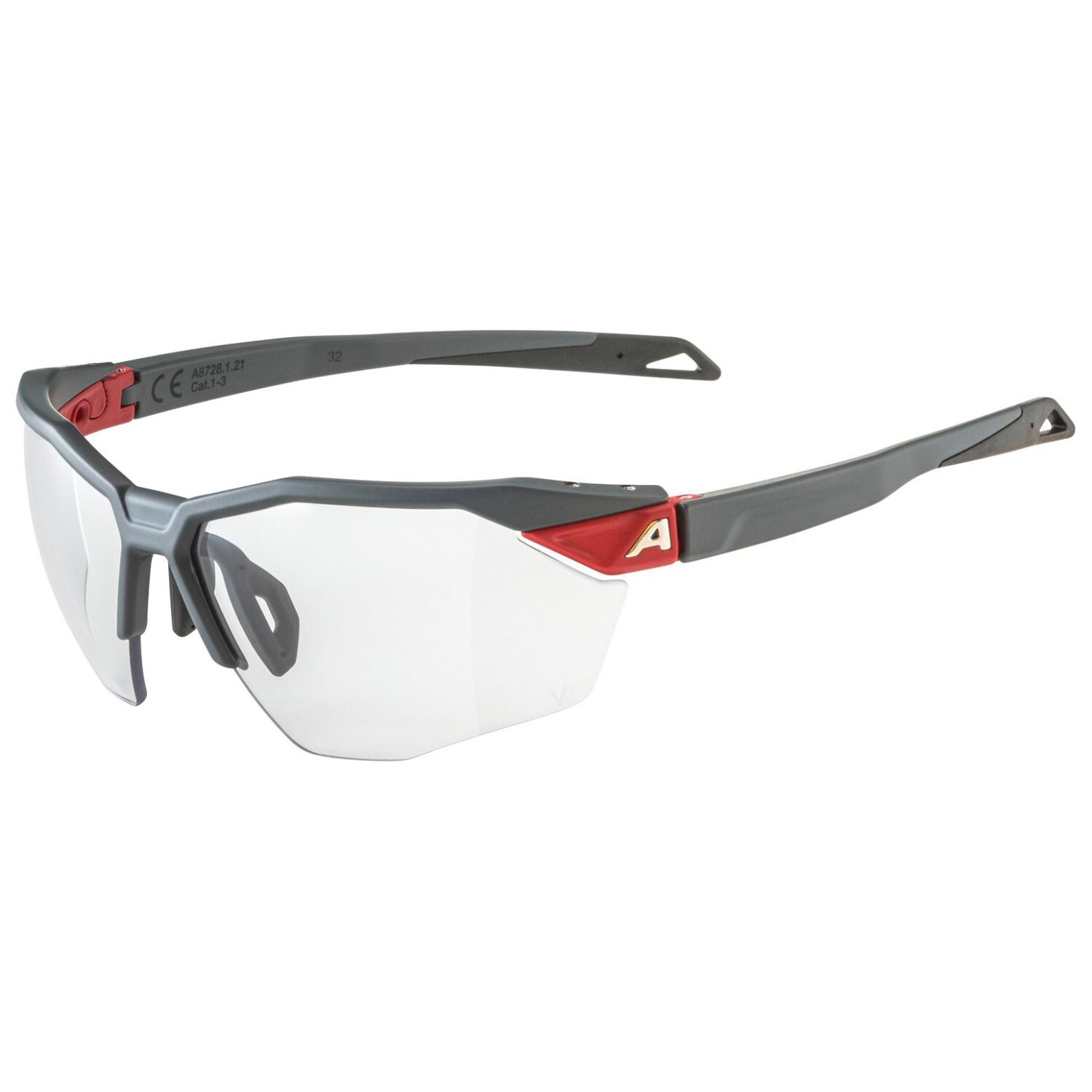 

Солнцезащитные очки Alpina Twist Six S HR V Cat 1 3, цвет Midnight/Grey Matt