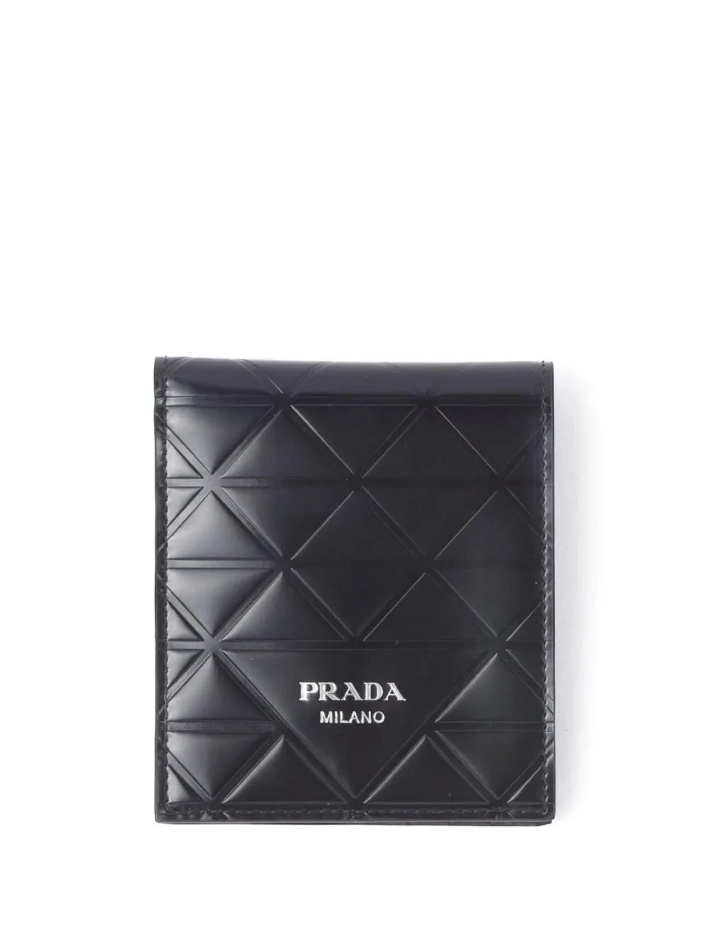 

Стеганый картхолдер Prada, черный