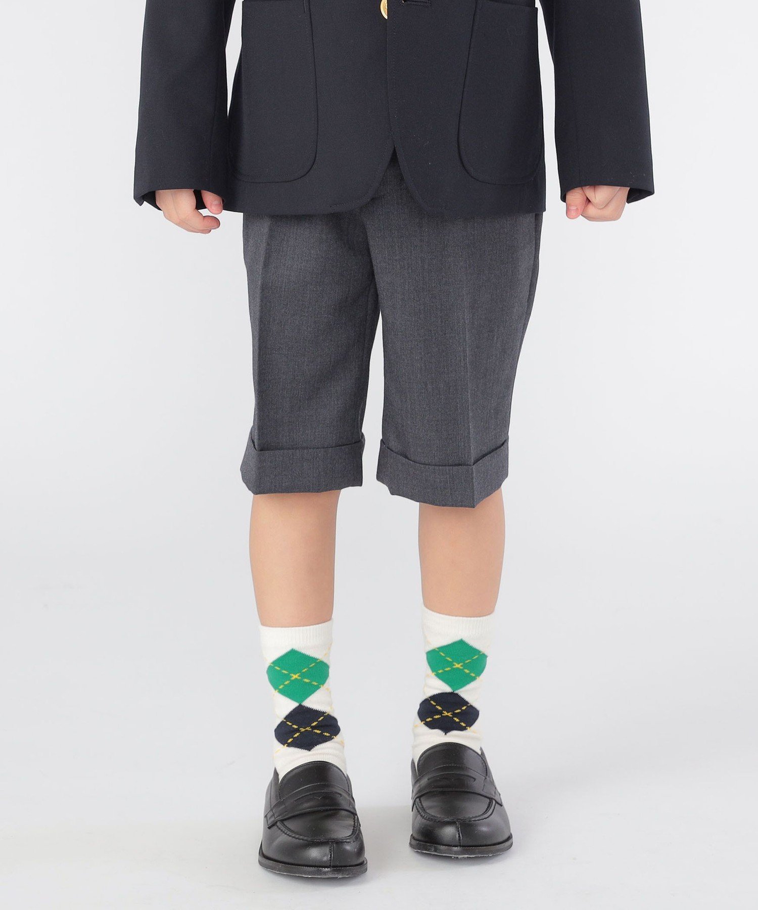 Детские шорты SHIPS KIDS: 100–130 см / Шерстяные шорты Ceremony без складок, Charcoal Gray — фото 2