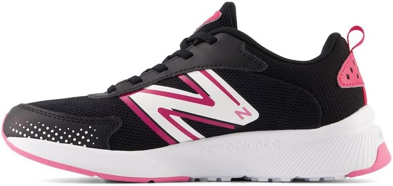 Кроссовки для детей New Balance DynaSoft 545 V1 на шнуровке, черный/розовый — фото 2