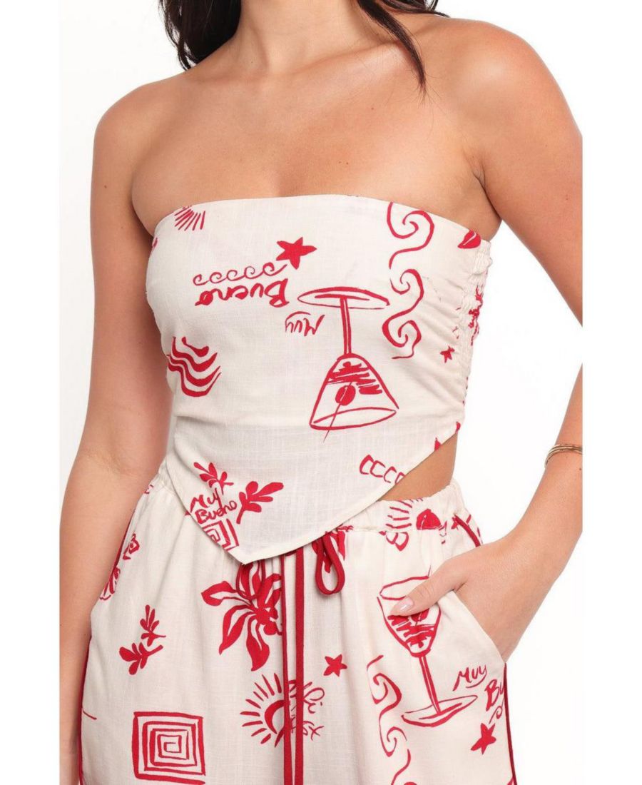 

Женская футболка Malta Petal and Pup, Red, Красный, Женская футболка Malta Petal and Pup, Red