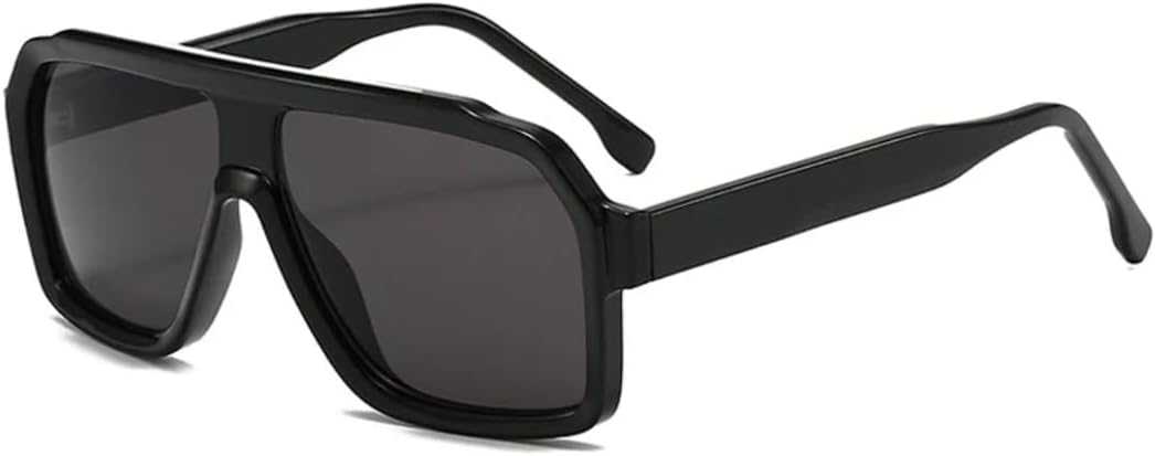 

Мужские солнцезащитные очки в стиле ретро с градиентным переходом, женские роскошные солнцезащитные очки с защитой от УФ-излучения UV400 для активного отдыха и вождения, квадратная форма UATXTAU, Black Grey