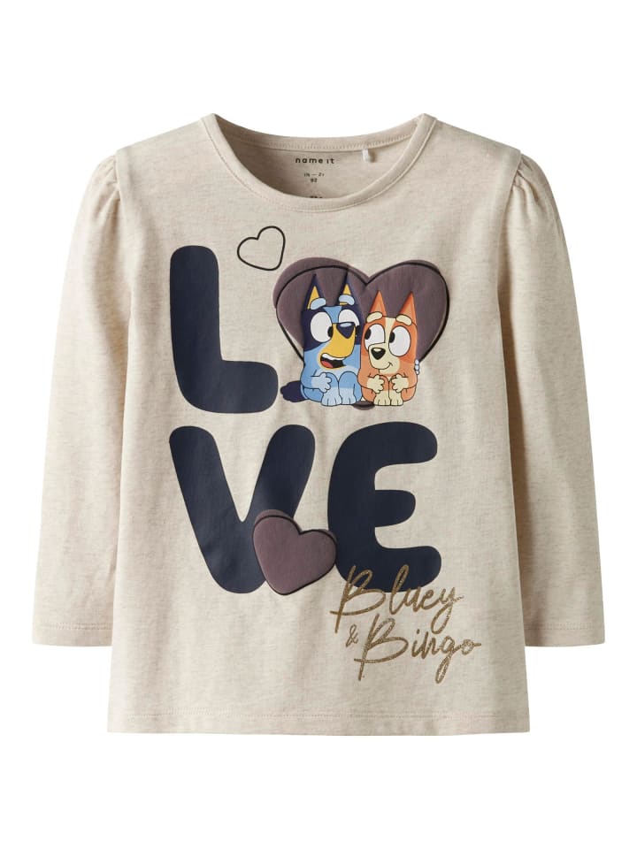 

Name it Топ с длинными рукавами, цвет пейот меланж