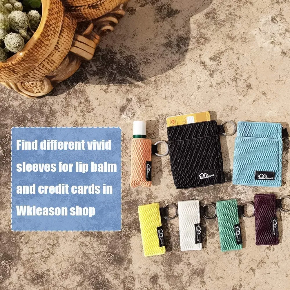 Держатель для бальзама для губ WKIEASON на кольце, 3 штуки Wk Ieason, Black / Blue / Beige — фото 4