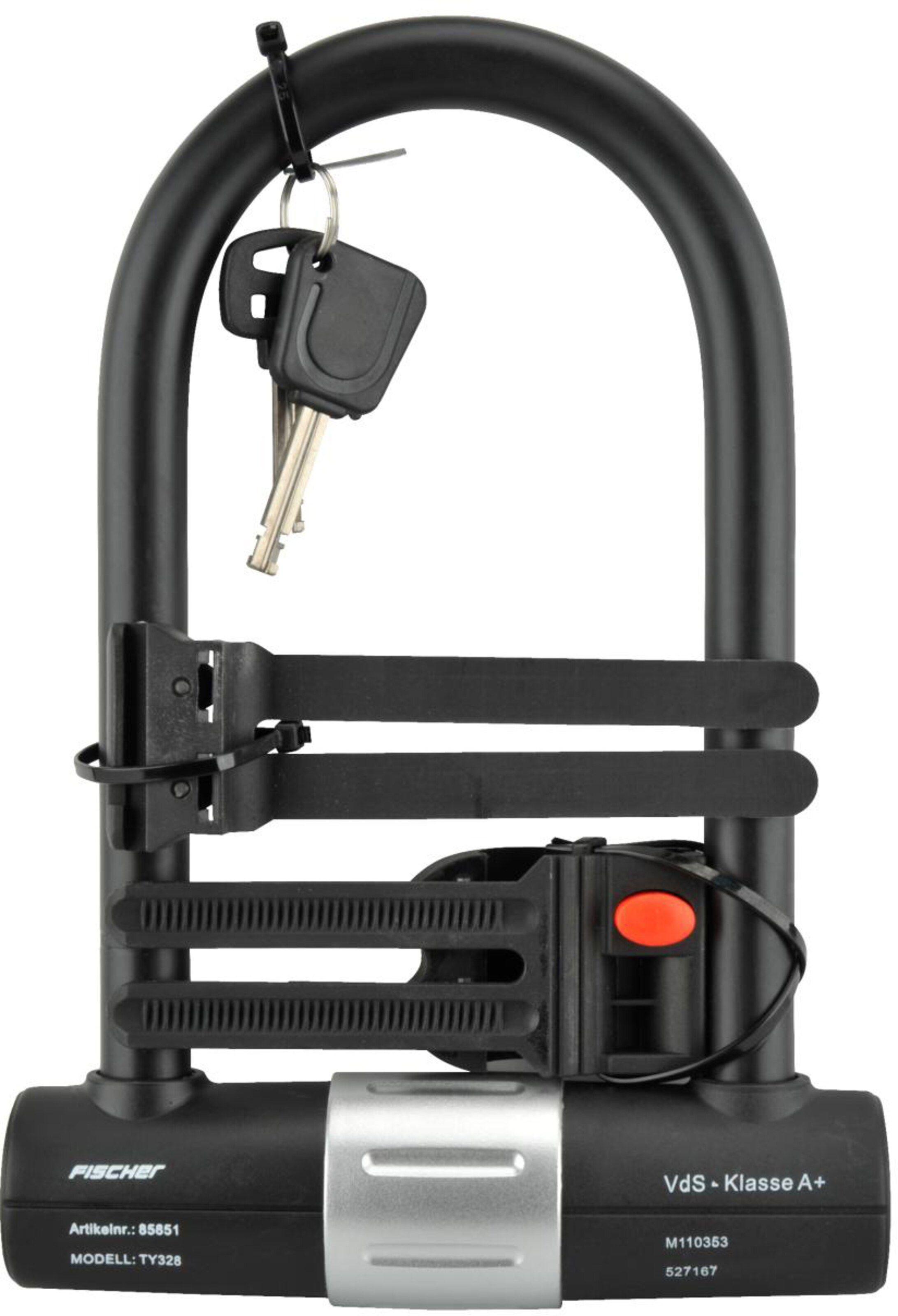 

FISCHER Fahrräder Lock в цвете Black