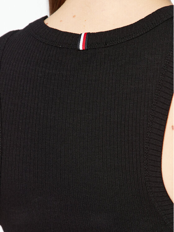 Платье на каждый день, стандартного кроя Tommy Hilfiger, черный — фото 4