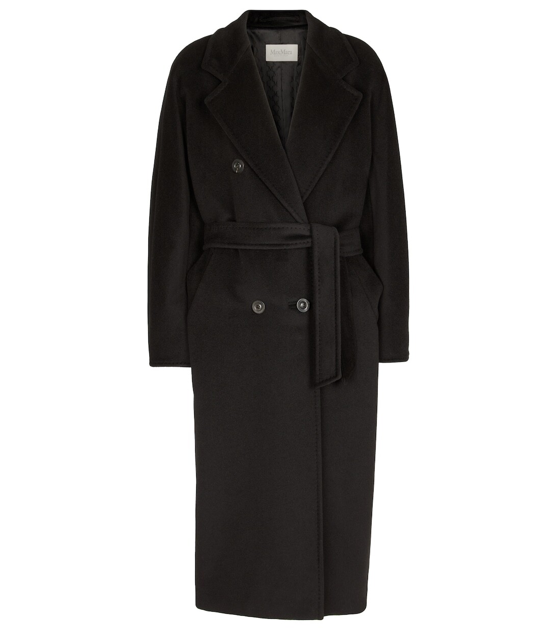 

Пальто Madame из шерсти и кашемира MAX MARA, черный