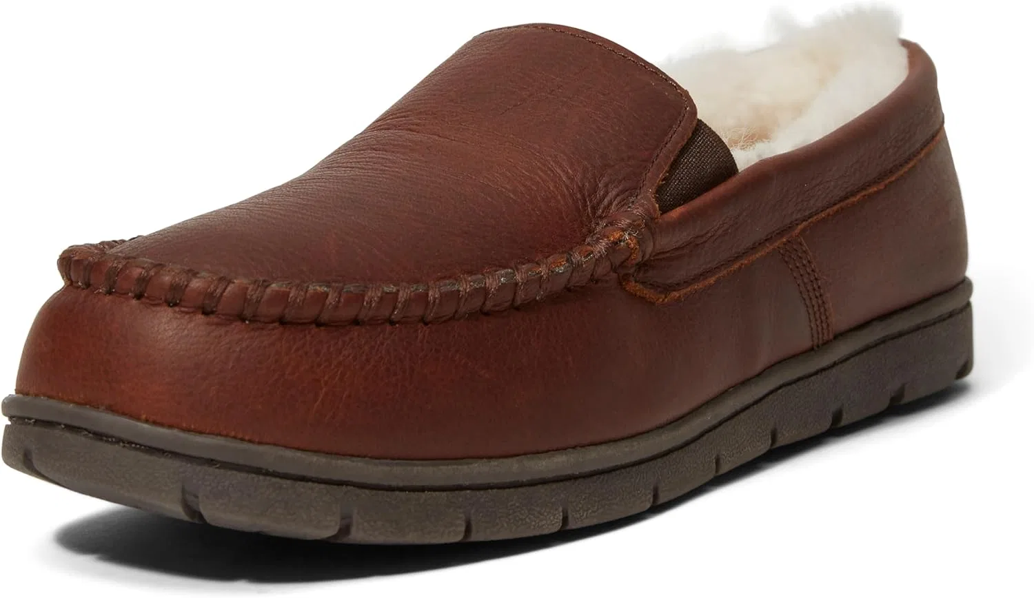 тапочки с овчиной Timberland, темно-коричневый
