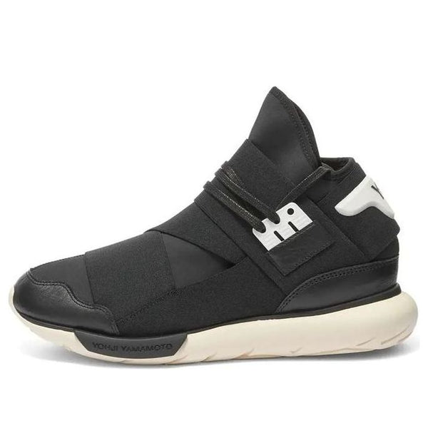 

Кроссовки y-3 qasa high 'black white' Adidas, черный