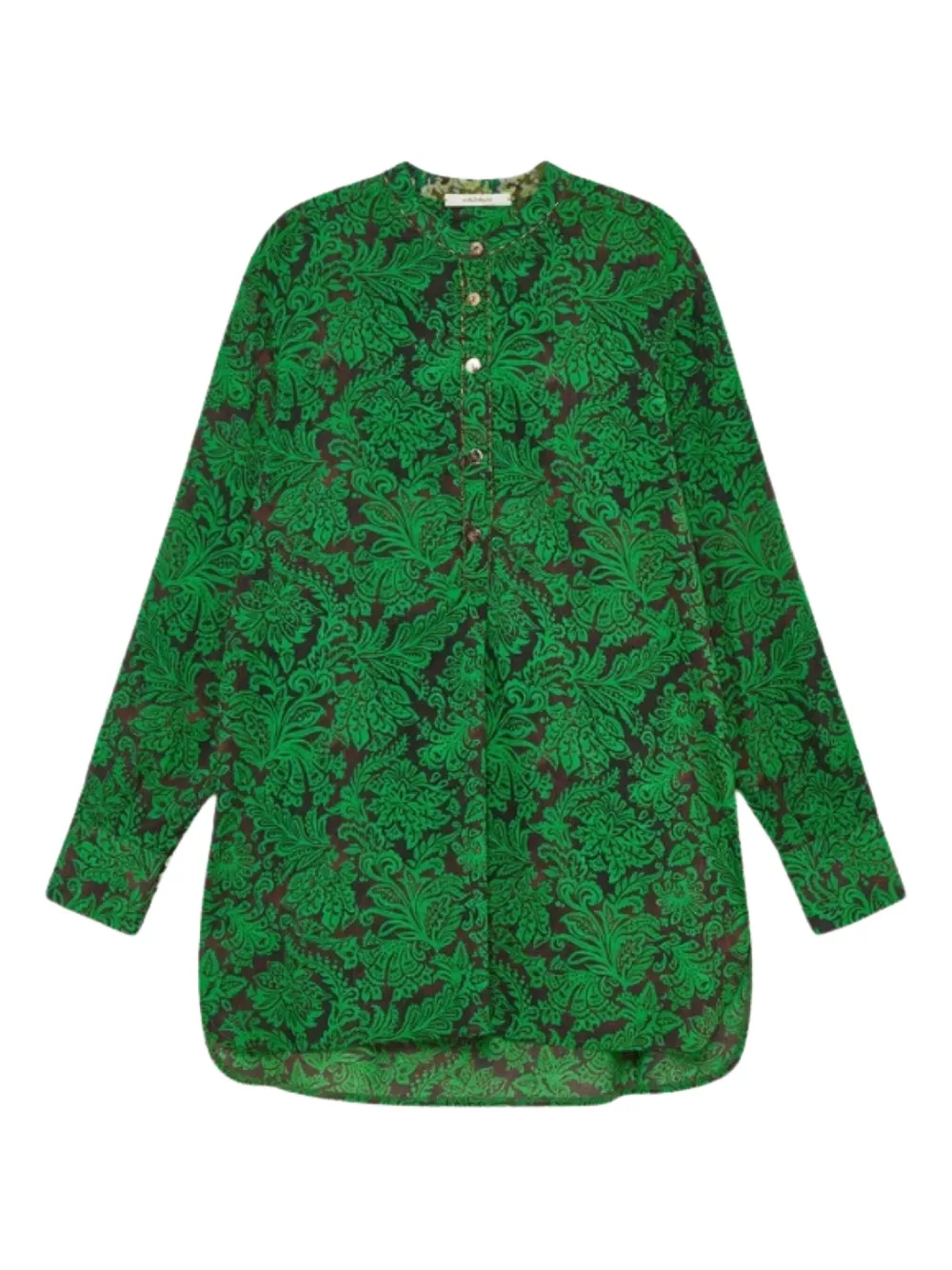 

Рубашка с цветочным принтом MALIPARMI, зеленый
