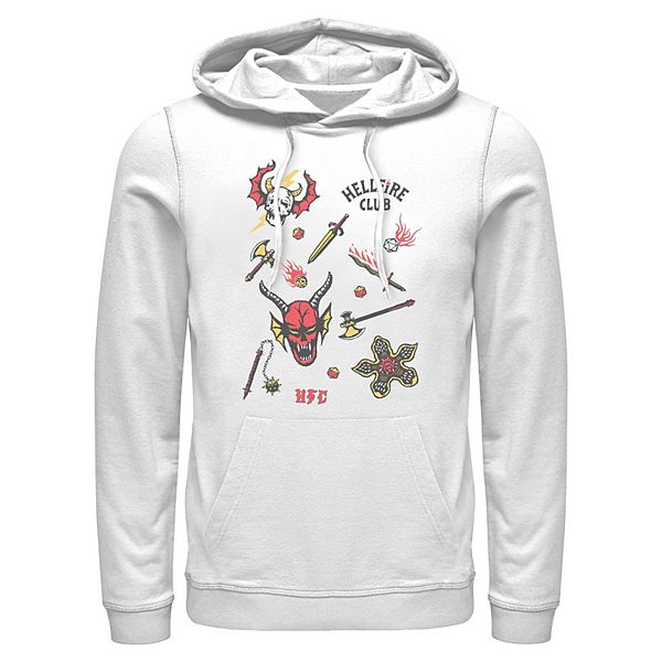 

Мужская худи с принтом Hellfire Club из сериала "Очень странные дела" Licensed Character