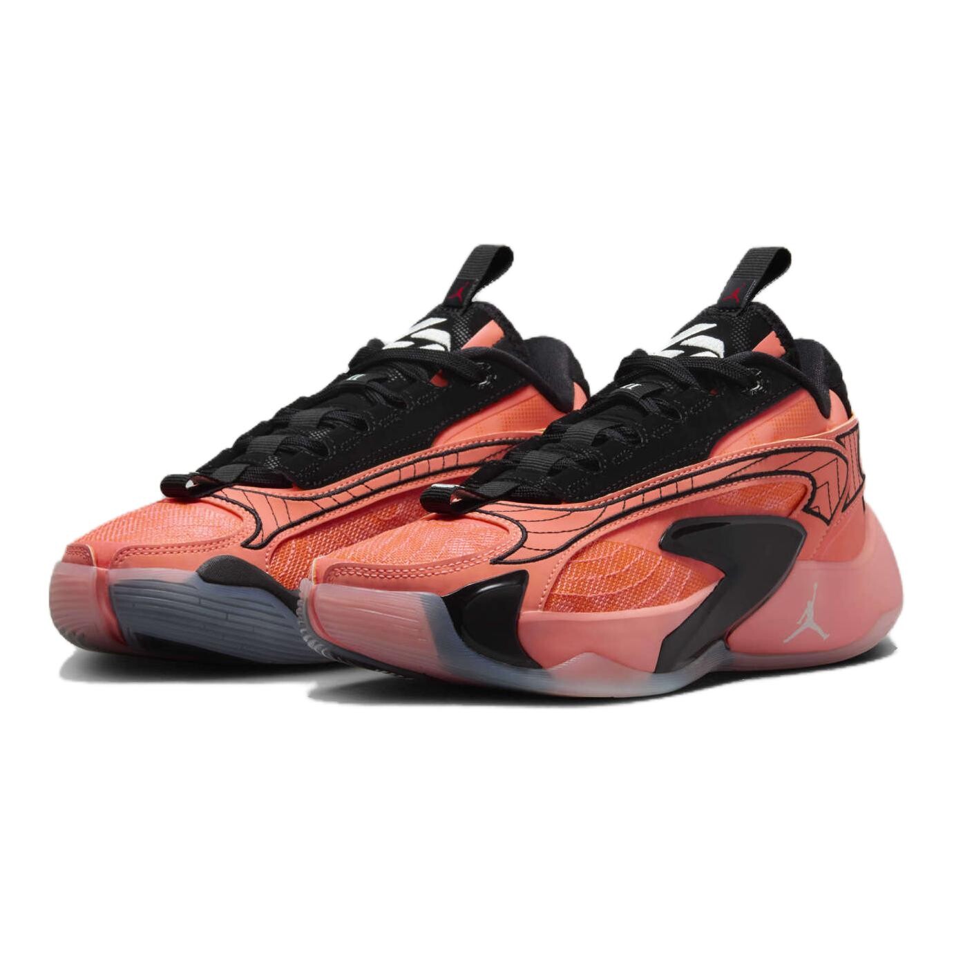 Кроссовки Jordan Luka 2 Bright Mango GS, черный — фото 3