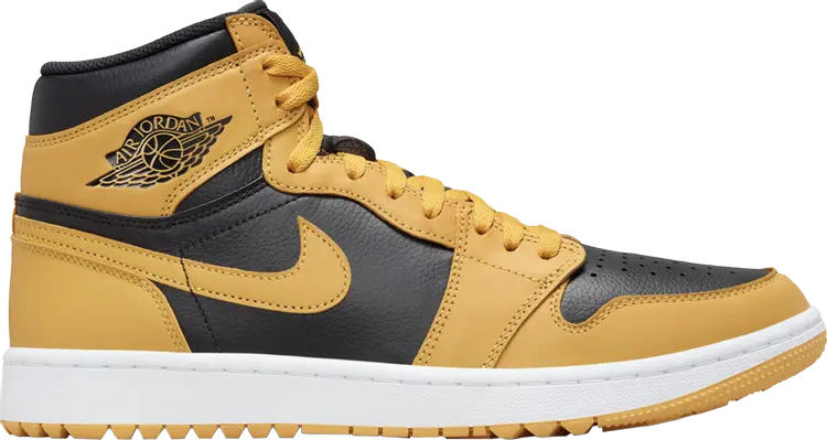 

Кроссовки Air Jordan 1 High Golf 'Pollen', желтый