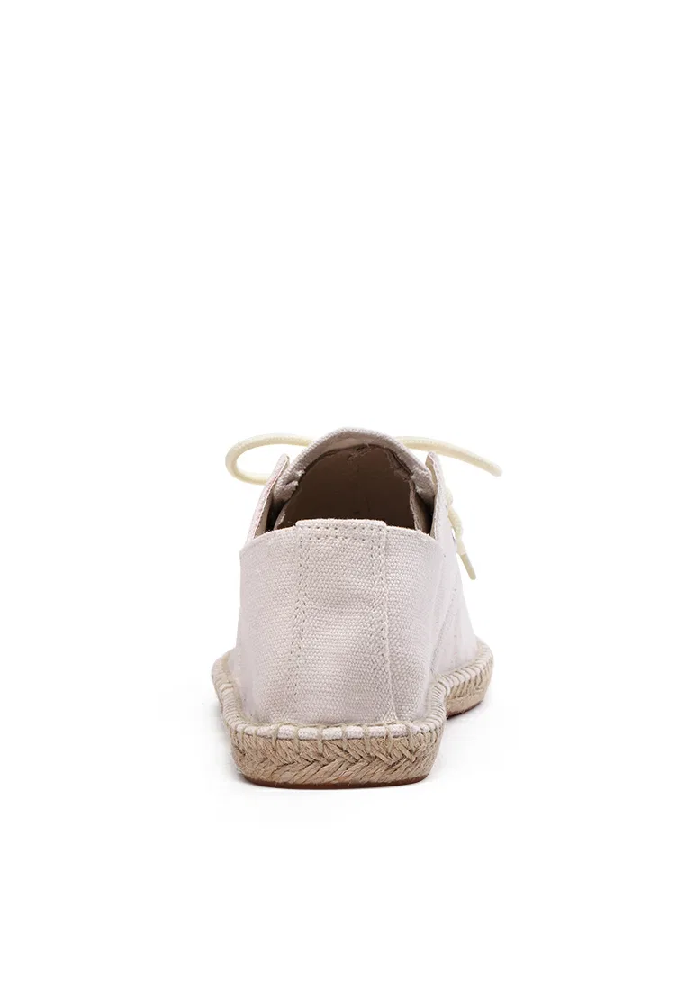 Мужские эспадрильи на шнуровке QZ-S55 Twenty Eight Shoes, белый — фото 4