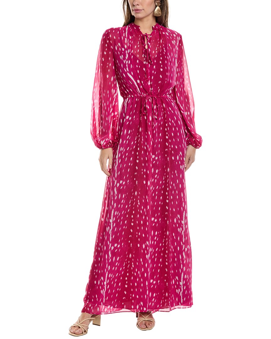 

Платье макси Diane von Furstenberg Fabien, розовый