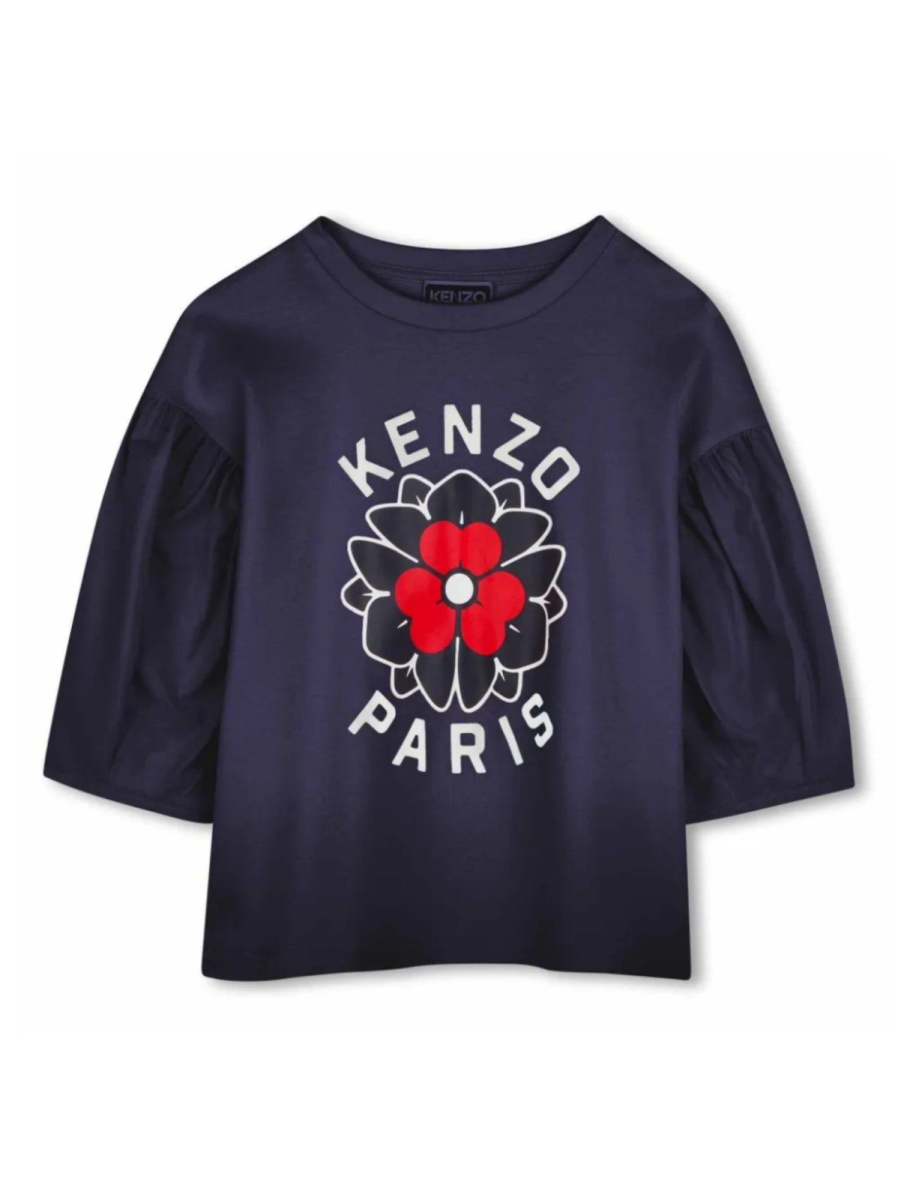 

Kenzo Kids футболка с логотипом, синий