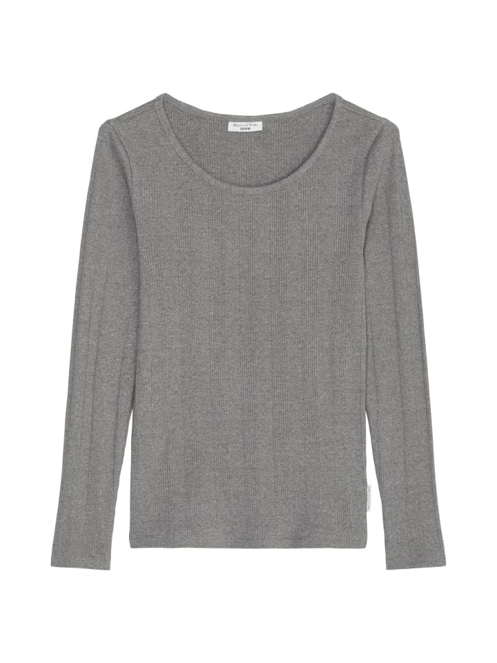 

Футболка Marc O'Polo DENIM Longsleeve slim, цвет Dark Shadow Melange
