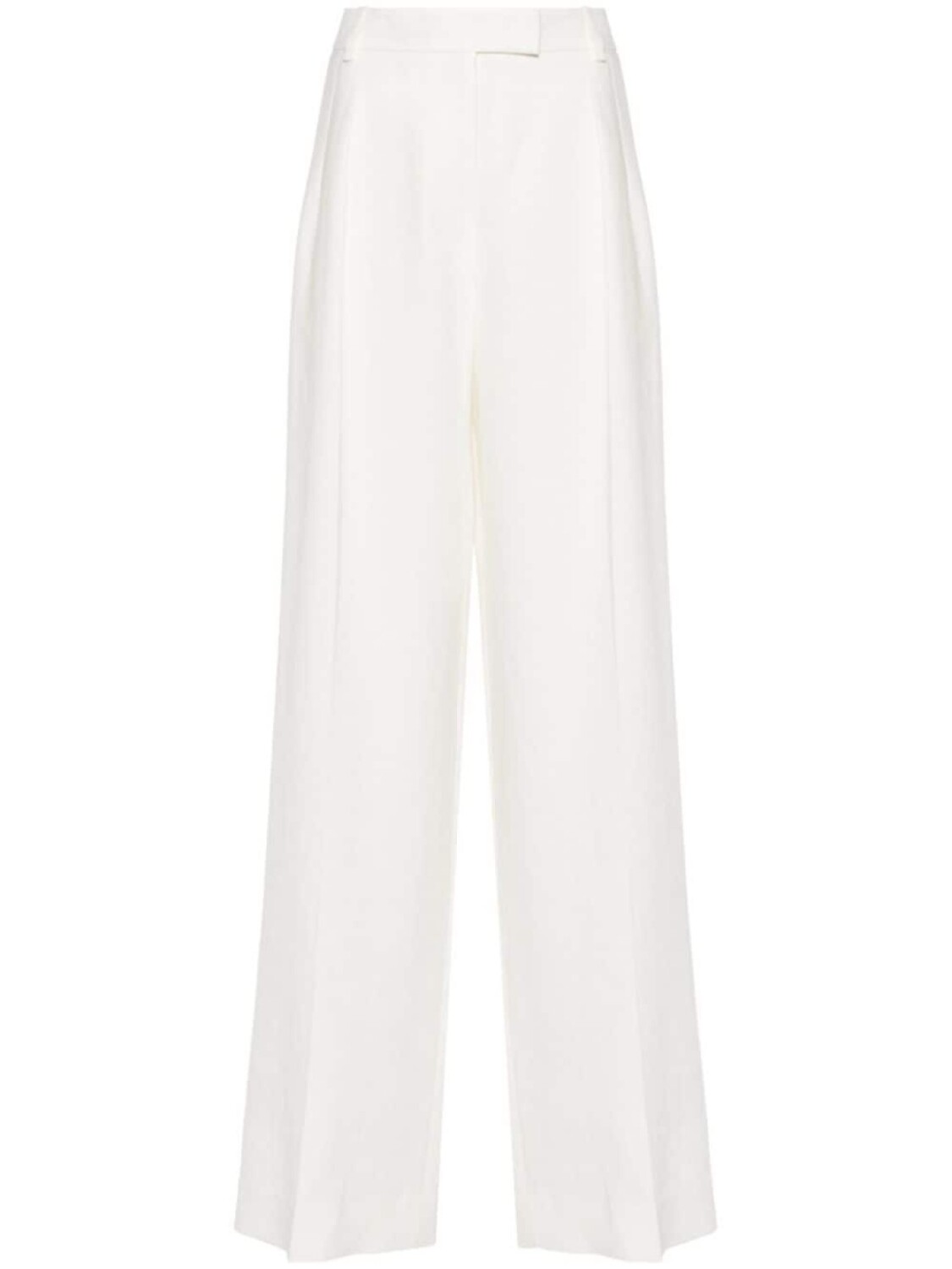 

The Row льняные брюки Antone строгого кроя, белый