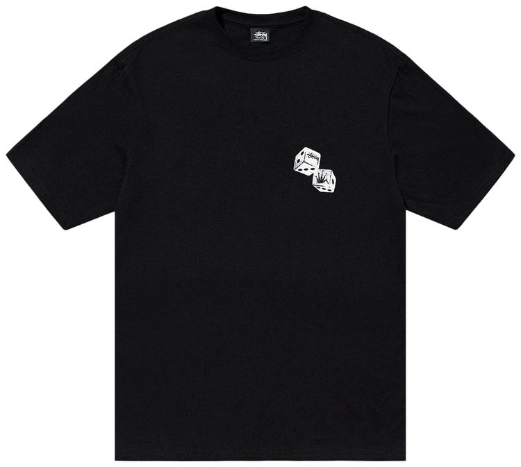 

Футболка Stussy Shakers Tee 'Black', черный