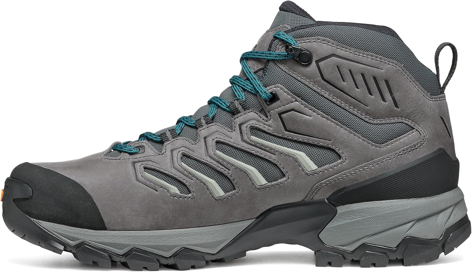 Мужские водонепроницаемые дышащие ботинки SCARPA Moraine Mid WP для пеших походов и треккинга, Anthracite — фото 3