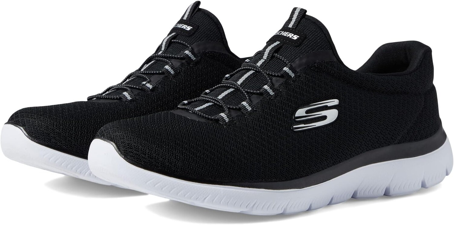 

Кроссовки SKECHERS Summits, черный/белый