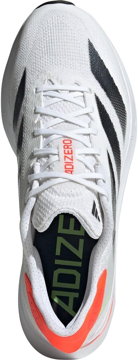Мужские кроссовки Adidas Adizero SL2, белый/черный/оранжевый — фото 3